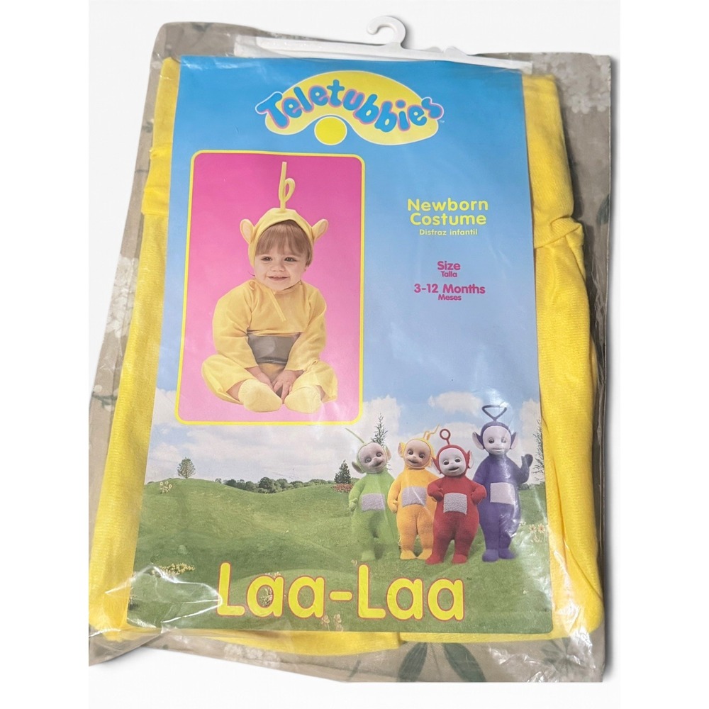 Vintage Laa Laa Teletubbies Infant Outfit 3/12 Months Costume